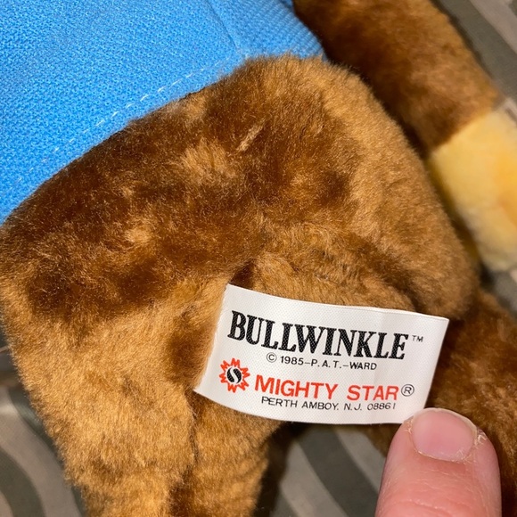 Vtg Bullwinkle stuffed animal mighty star NWT - Picture 2 of 5